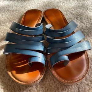 Rock and Candy blue sandals size 8.5